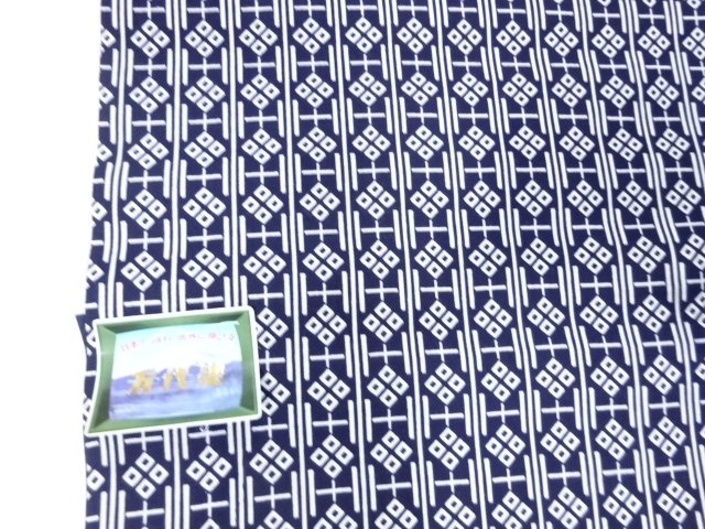  アンティーク　浴衣地反物